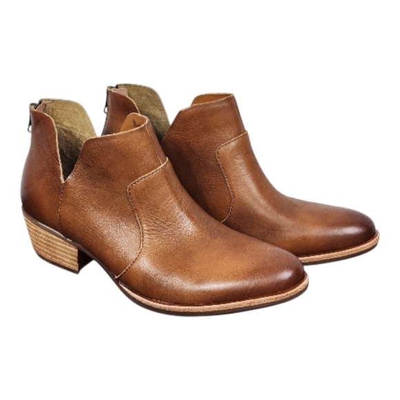 Kork-Ease Shoes - KORK-EASE Skye Brown Leather Ankle Boots Size 9
